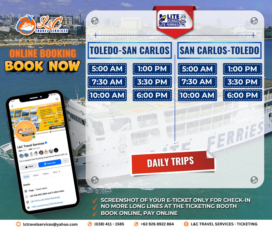 Toledo to San Carlos (vice versa)